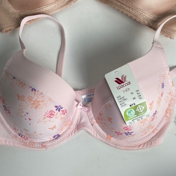 Wacoal NWT 2 Bra Bundle Size 34B Lingerie Underwire Everyday Comfort Coquette - Picture 3 of 12